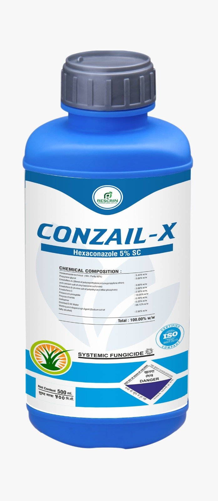 CONZAIL-X product pack shot from brochure