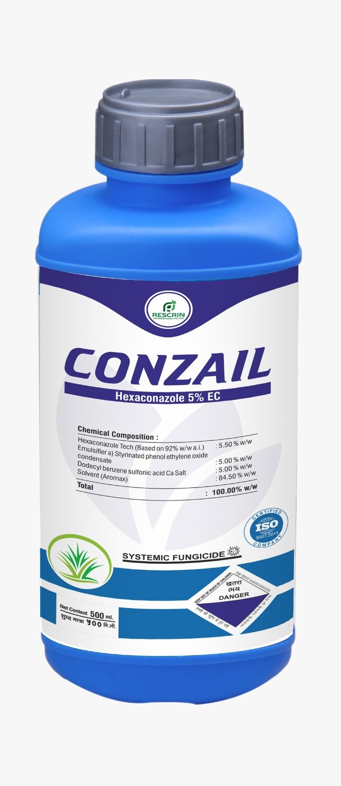 CONZAIL product pack shot from brochure