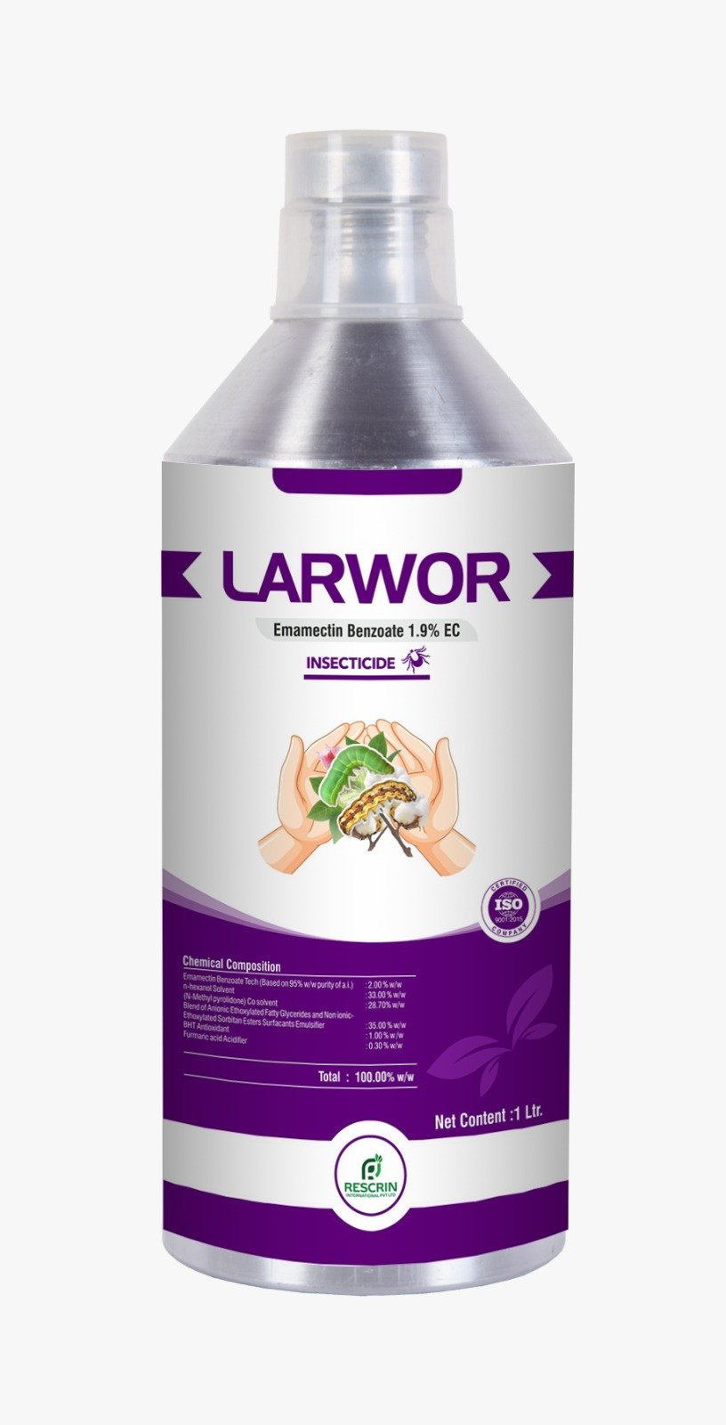 LARWOR product pack shot from brochure
