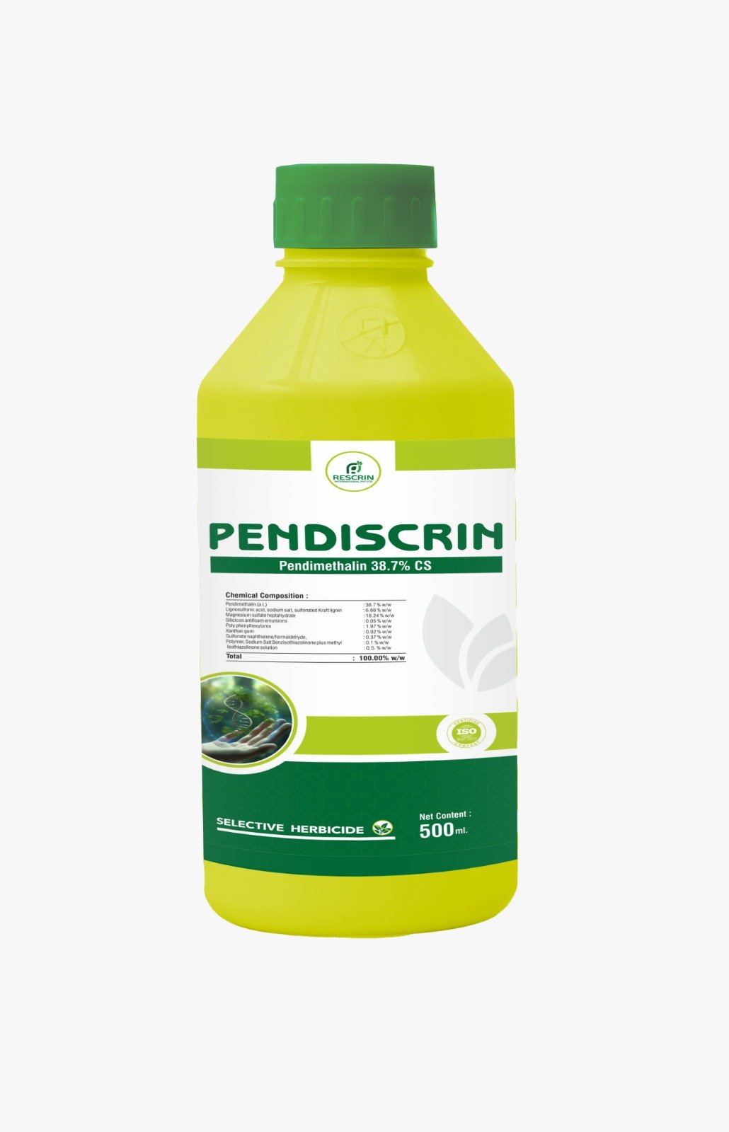 PENDISCRIN + product pack shot from brochure